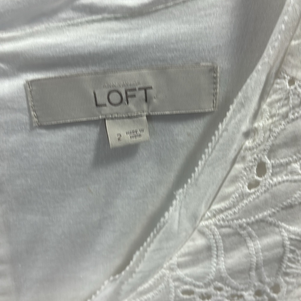 Loft Linen dress size 2 - Picture 4 of 6